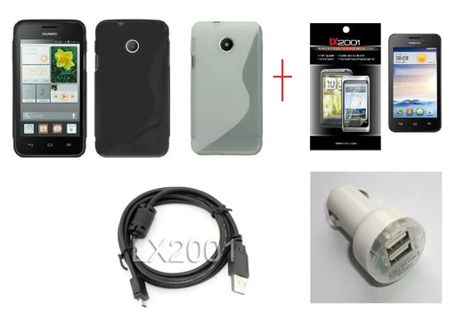 Huawei Ascend Y330 Case Dual USB PC Car Charger - LX2001 - Homewares, Outdoor, Phone Accessories, Cases, Speakers, Headphones + More -
